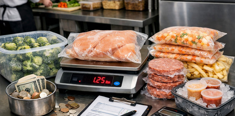 Reducing Waste and Operating Costs Using Frozen Products