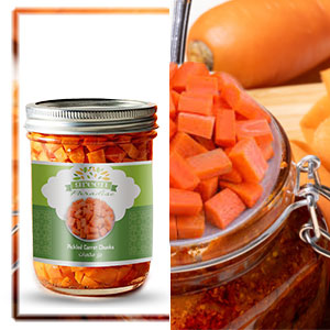 Pickled Carrot Chunks